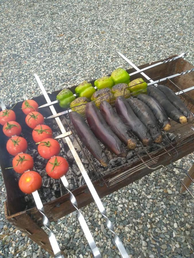 Эко Домики У Моря В Гаграх Gagra Eksteriør billede