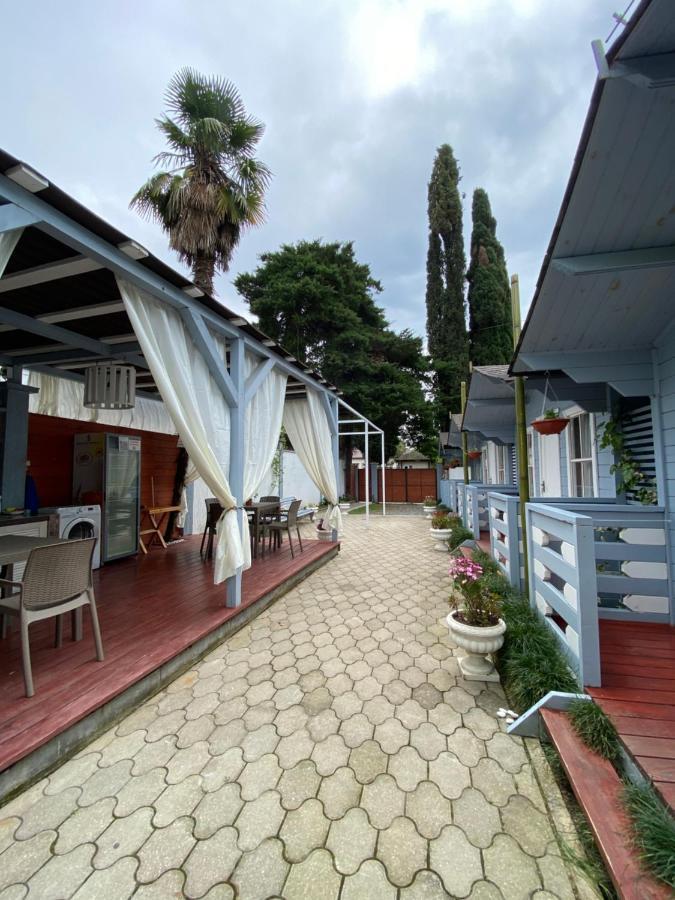 Эко Домики У Моря В Гаграх Gagra Eksteriør billede